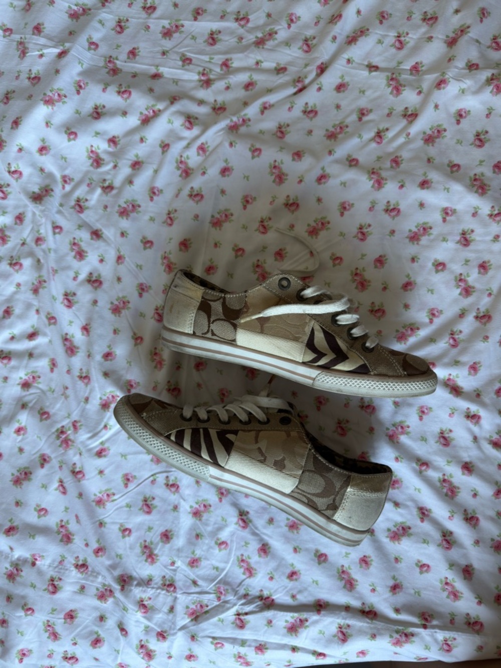 Coach brown patch shoes
